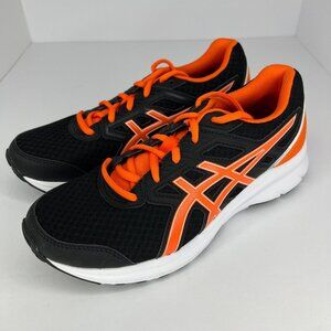 Asics Womens 1014A203 Jolt 3 GS Black Marigold Size 6.5 Running Shoes